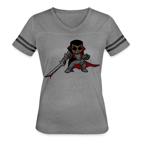 Character #107  Women’s Vintage Sport T-Shirt - heather gray/charcoal