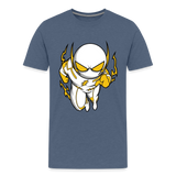 Character #112 Kids' Premium T-Shirt - heather blue