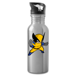 Character #1 Water Bottle - silver