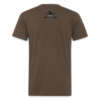 Character #100 Fitted Cotton/Poly T-Shirt by Next Level - heather espresso