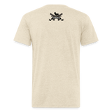 Character #100 Fitted Cotton/Poly T-Shirt by Next Level - heather cream