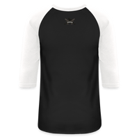 Character #100  Baseball T-Shirt - black/white