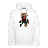 Character #100  Men’s Premium Hoodie - white