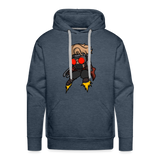 Character #100  Men’s Premium Hoodie - heather denim