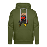 Character #100  Men’s Premium Hoodie - olive green