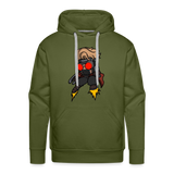 Character #100  Men’s Premium Hoodie - olive green