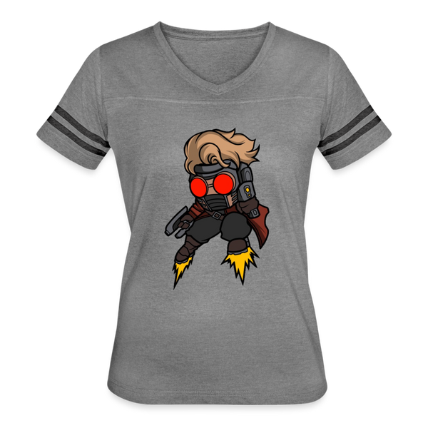 Character #100  Women’s Vintage Sport T-Shirt - heather gray/charcoal
