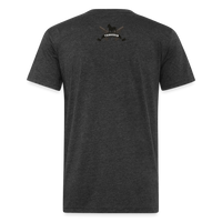Character #101 Fitted Cotton/Poly T-Shirt by Next Level - heather black