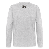 Character #101  Men's Long Sleeve T-Shirt by Next Level - heather gray