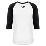 Character #101  Baseball T-Shirt - white/black