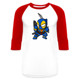 Character #101  Baseball T-Shirt - white/red