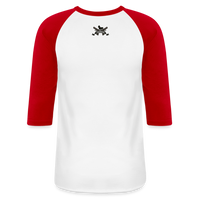 Character #101  Baseball T-Shirt - white/red