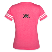 Character #101  Women’s Vintage Sport T-Shirt - vintage pink/white