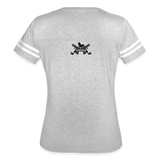 Character #101  Women’s Vintage Sport T-Shirt - heather gray/white