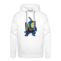 Character #101  Men’s Premium Hoodie - white