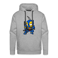 Character #101  Men’s Premium Hoodie - heather grey