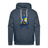 Character #101  Men’s Premium Hoodie - heather denim