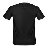 Character #101  Men’s Moisture Wicking Performance T-Shirt - black