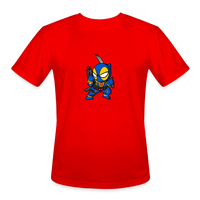 Character #101  Men’s Moisture Wicking Performance T-Shirt - red