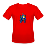 Character #101  Men’s Moisture Wicking Performance T-Shirt - red