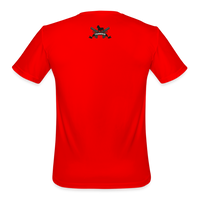 Character #101  Men’s Moisture Wicking Performance T-Shirt - red