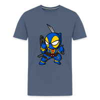 Character #101  Kids' Premium T-Shirt - heather blue