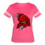 Character #102  Women’s Vintage Sport T-Shirt - vintage pink/white