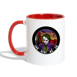 Character #103 Contrast Coffee Mug - white/red
