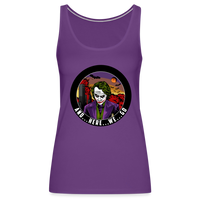 Character #103  Women’s Premium Tank Top - purple