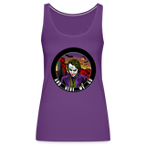 Character #103  Women’s Premium Tank Top - purple