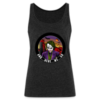 Character #103  Women’s Premium Tank Top - charcoal grey