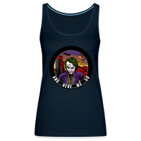 Character #103  Women’s Premium Tank Top - deep navy