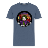 Character #103  Kids' Premium T-Shirt - heather blue