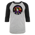 Character #103  Baseball T-Shirt - heather gray/black