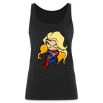 Character #104  Women’s Premium Tank Top - charcoal grey