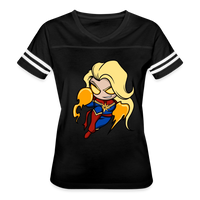 Character #104  Women’s Vintage Sport T-Shirt - black/white