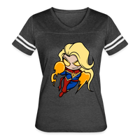 Character #104  Women’s Vintage Sport T-Shirt - vintage smoke/white