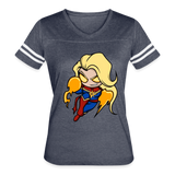 Character #104  Women’s Vintage Sport T-Shirt - vintage navy/white