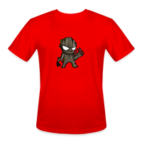 Character #105 Men’s Moisture Wicking Performance T-Shirt - red