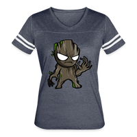 Character #105  Women’s Vintage Sport T-Shirt - vintage navy/white