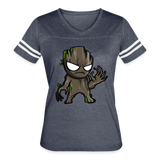 Character #105  Women’s Vintage Sport T-Shirt - vintage navy/white