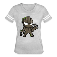 Character #105  Women’s Vintage Sport T-Shirt - heather gray/white