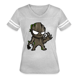 Character #105  Women’s Vintage Sport T-Shirt - heather gray/white