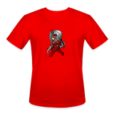 Character #106 Men’s Moisture Wicking Performance T-Shirt - red