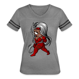 Character #106  Women’s Vintage Sport T-Shirt - heather gray/charcoal