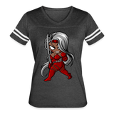 Character #106  Women’s Vintage Sport T-Shirt - vintage smoke/white
