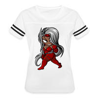 Character #106  Women’s Vintage Sport T-Shirt - white/black