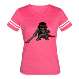 Character #107  Women’s Vintage Sport T-Shirt - vintage pink/white