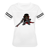 Character #107  Women’s Vintage Sport T-Shirt - white/black