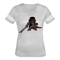 Character #107  Women’s Vintage Sport T-Shirt - heather gray/white